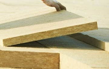 measuring Llangadwaladr tapered insulation