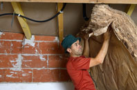 Llangadwaladr tapered roof insulation